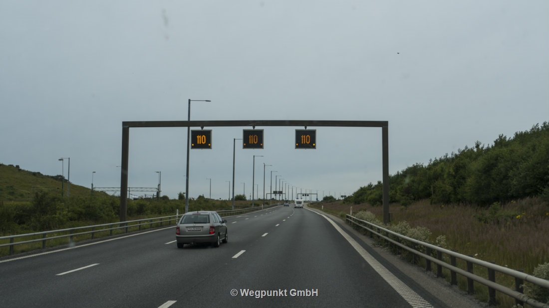 Die Auffahrt zur Öresund-Brücke